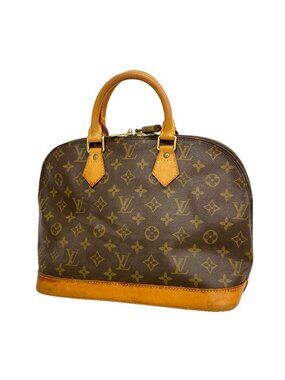 Louis Vuitton Handbag Monogram Alma Brown
